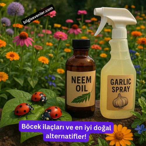 Böcek ilaçları ve en iyi doğal alternatifler!